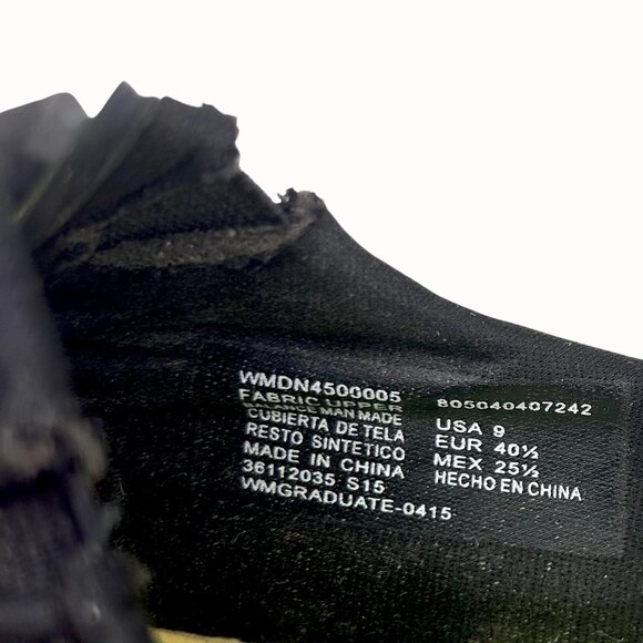 Danskin Now Women's Black Mesh Memory Foam Slip-On Shoes Size 9 - Picture 7 of 8